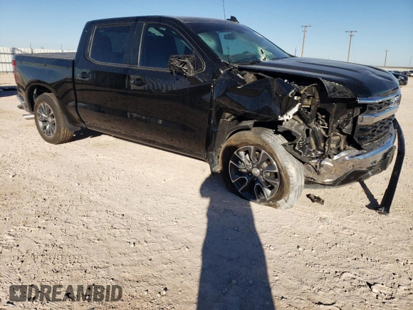 2023 Chevrolet Silverado 1500 LT with VIN 3GCPACEK3PG188655, listed as a Copart auction lot 80369134 with 13,953 mi miles and Salvage Title. Bid and sale history available at DreamBid. Image 4.