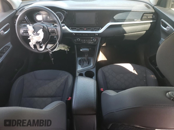 2020 Kia Niro LX with VIN KNDCB3LC6L5394187, listed as a Copart auction lot 45943335 with 163,704 mi miles and Salvage Title. Bid and sale history available at carsss.com. Image 8.