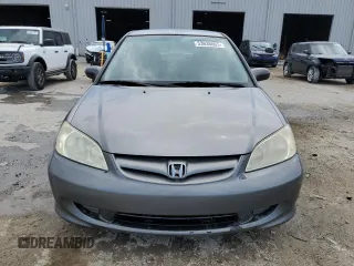 2005 Honda Civic LX with VIN 2HGES16505H608324, listed as a Copart auction lot 53636065 with 176,303 mi miles and Clean Title. Bid and sale history available at carsss.com. Image 5.