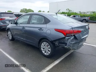 2020 Hyundai Accent SE with VIN 3KPC24A63LE109808, listed as a IAAI auction lot 41979487 with 101,806 mi miles. Bid and sale history available at carsss.com. Image 3.