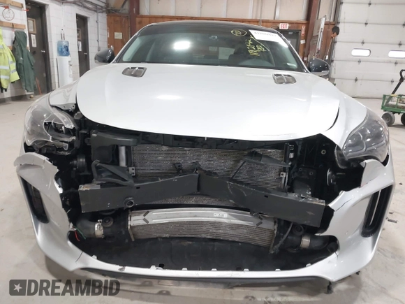 2018 Kia Stinger Premium with VIN KNAE25LA6J6021819, listed as a IAAI auction lot 41880827 with 119,214 mi miles. Bid and sale history available at carsss.com. Image 6.