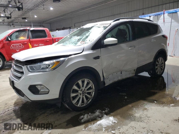 2019 Ford Escape SEL with VIN 1FMCU9HD8KUC42717, listed as a Copart auction lot 88324305 with 101,279 mi miles and Salvage Title. Bid and sale history available at DreamBid. Image 1.