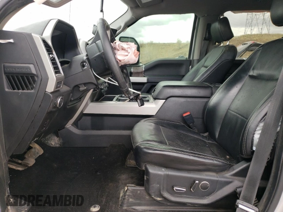2019 Ford F-350 XL with VIN 1FT8W3BT9KEE97016, listed as a Copart auction lot 51590705 with 133,258 mi miles and Salvage Title. Bid and sale history available at DreamBid. Image 7.