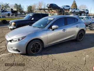 2016 Mazda 3 i Sport with VIN 3MZBM1K77GM261885, listed as a Copart auction lot 47854805 with 94,994 mi miles and Salvage Title. Bid and sale history available at DreamBid. Image 1.