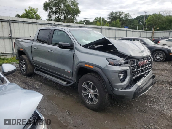 2023 GMC Canyon 4WD AT4 with VIN 1GTP6DEK4P1124937, listed as a Copart auction lot 66103474 with 10,566 mi miles and Salvage Title. Bid and sale history available at carsss.com. Image 4.