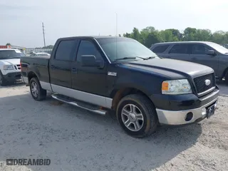 2006 Ford F-150 XLT with VIN 1FTPW12V06FB34895, listed as a IAAI auction lot 42104522 with 149,935 mi miles. Bid and sale history available at carsss.com. Image 1.