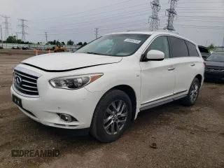 2014 Infiniti QX60 с VIN 5N1AL0MM0EC507880, выставлен на аукционе Copart как лот 61591215 с пробегом 158 545 миль миль и Чистый • Clean title. История ставок и продаж доступна на DreamBid. Изображение 1.