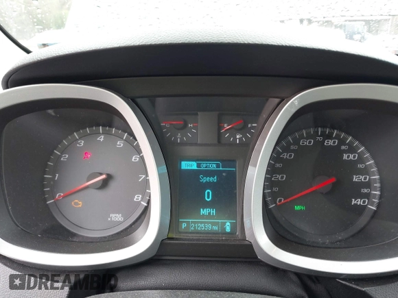 2015 Chevrolet Equinox LT with VIN 2GNFLBE39F6220325, listed as a IAAI auction lot 41922372 with 212,539 mi miles and . Bid and sale history available at DreamBid. Image 7.