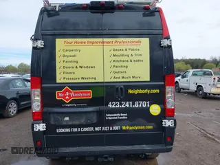 2022 Ram ProMaster Cargo with VIN 3C6LRVDG0NE111435, listed as a IAAI auction lot 41854667 with 72,524 mi miles and . Bid and sale history available at DreamBid. Image 16.