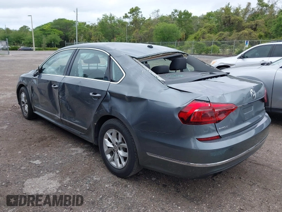 2017 Volkswagen Passat S with VIN 1VWAT7A38HC004849, listed as a IAAI auction lot 41994444 with 117,953 mi miles and . Bid and sale history available at DreamBid. Image 3.