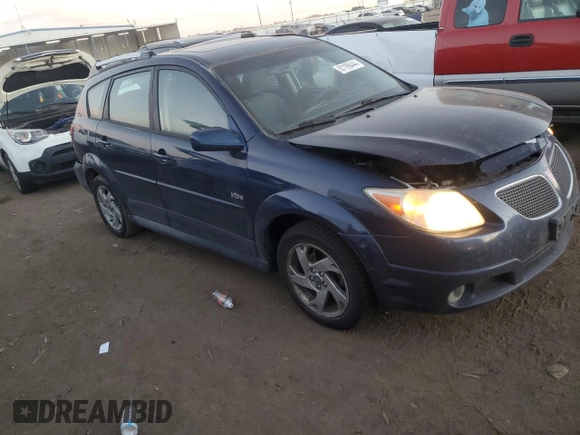2006 Pontiac Vibe with VIN 5Y2SM678X6Z412894, listed as a Copart auction lot 81199444 with 190,921 mi miles and Salvage Title. Bid and sale history available at carsss.com. Image 4.
