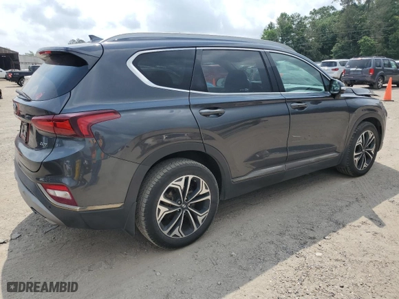 2020 Hyundai Santa Fe Limited with VIN 5NMS53AA8LH282847, listed as a Copart auction lot 54123895 with 62,874 mi miles and Salvage Title. Bid and sale history available at carsss.com. Image 3.