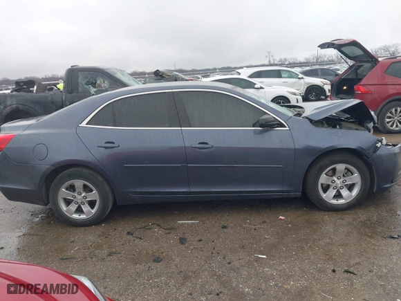 2013 Chevrolet Malibu LS with VIN 1G11B5SA1DF273977, listed as a IAAI auction lot 41544884 with 124,390 mi miles. Bid and sale history available at carsss.com. Image 13.