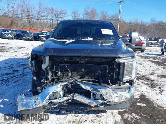 2021 Ford F-150 XL with VIN 1FTFW1ED4MFB70925, listed as a IAAI auction lot 41269509 with 113,805 mi miles. Bid and sale history available at carsss.com. Image 12.