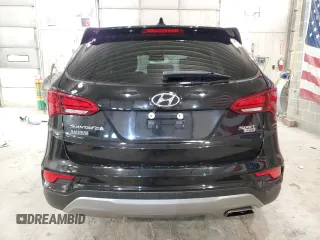 2017 Hyundai Santa Fe 2.4L with VIN 5NMZUDLB1HH022813, listed as a Copart auction lot 76973494 with 100,866 mi miles and Salvage title. Bid and sale history available at DreamBid. Image 6.