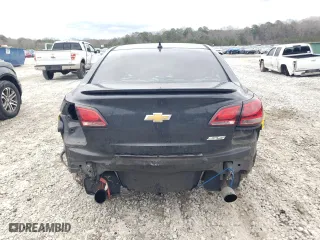 2014 Chevrolet SS with VIN 6G3F15RW7EL931356, listed as a Copart auction lot 44197535 with 217,263 mi miles and Salvage Title. Bid and sale history available at carsss.com. Image 6.