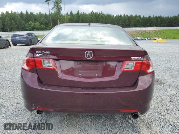 2009 Acura TSX with VIN JH4CU26699C011226, listed as a Copart auction lot 61022275 with 50,214 mi miles and Salvage title. Bid and sale history available at DreamBid. Image 6.