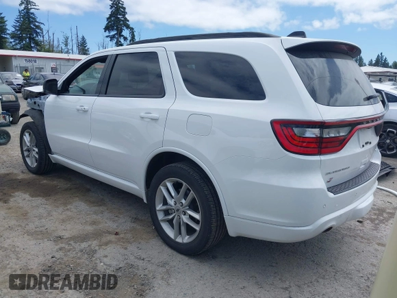 2024 Dodge Durango GT Plus with VIN 1C4RDJDG0RC213096, listed as a IAAI auction lot 42510767 with 18,781 mi miles and . Bid and sale history available at DreamBid. Image 3.