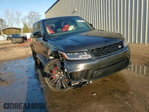 2022 Land Rover Range Rover Sport HSE Dynamic with VIN SALWR2SE0NA235190, listed as a Copart auction lot 88086075 with 25,755 mi miles and Salvage Title. Bid and sale history available at DreamBid. Image 14.