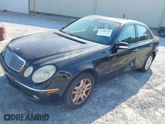 2004 Mercedes-Benz E 320 with VIN WDBUF82JX4X112305, listed as a IAAI auction lot 42058438 with 201,750 mi miles and . Bid and sale history available at DreamBid. Image 2.