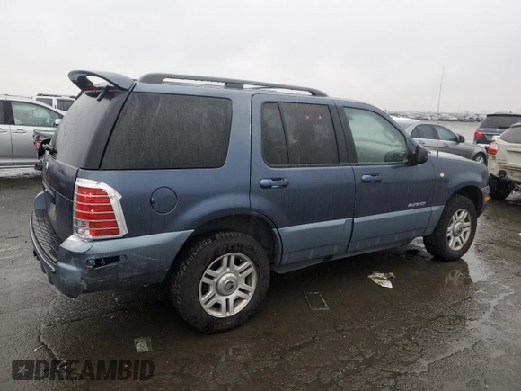 2002 Mercury Mountaineer z VIN 4M2DU66E12ZJ34780, wystawiony jako Copart lot #42529655 z przebiegiem 142 723 mil mil oraz Szkoda całkowita • Salvage title. Historia ofert i sprzedaży dostępna na DreamBid. Obrazek 3.
