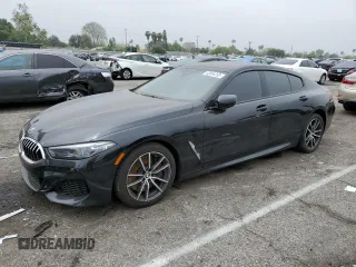 2022 BMW 8 Series 840i with VIN WBAGV2C08NCH67172, listed as a Copart auction lot 53064293 with 24,367 mi miles. Bid and sale history available at carsss.com. Image 1.