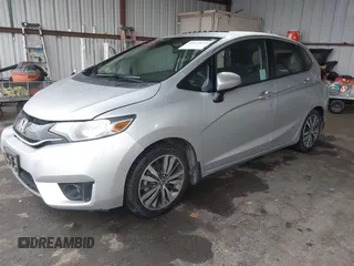 2015 Honda Fit EX-L with VIN 3HGGK5H82FM702649, listed as a IAAI auction lot 40931610 with 55,441 mi miles. Bid and sale history available at carsss.com. Image 18.