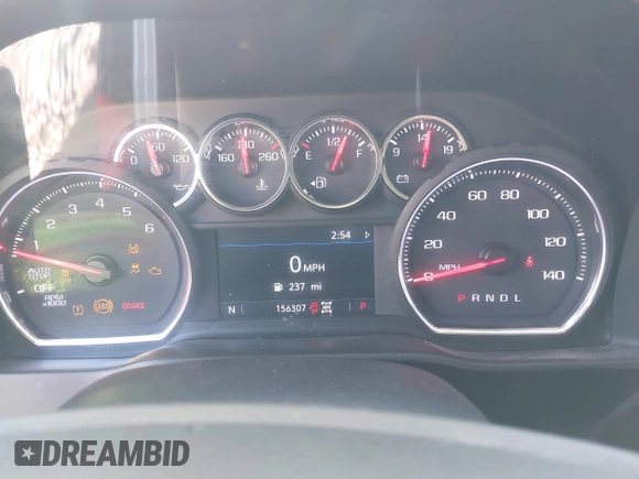2019 Chevrolet Silverado 1500 RST with VIN 1GCRYEEKXKZ314227, listed as a IAAI auction lot 41505542 with 156,307 mi miles and . Bid and sale history available at DreamBid. Image 7.