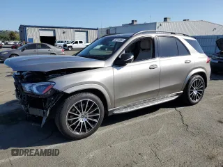 2022 Mercedes-Benz GLE 450 with VIN 4JGFB5KE8NA631120, listed as a Copart auction lot 53743905 with 14,311 mi miles and Salvage title. Bid and sale history available at DreamBid. Image 1.
