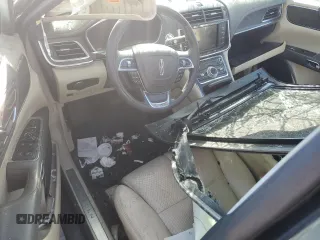 2017 Lincoln Continental Select with VIN 1LN6L9SP8H5606043, listed as a Copart auction lot 77355794 with 0 mi miles and Salvage Title. Bid and sale history available at carsss.com. Image 8.