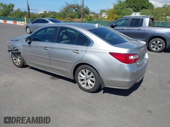 2016 Subaru Legacy 2.5i Premium with VIN 4S3BNAF62G3041864, listed as a IAAI auction lot 41516582 with 121,061 mi miles. Bid and sale history available at carsss.com. Image 3.
