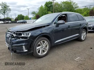 2021 Audi Q7 Premium Plus с VIN WA1LXAF76MD038019, выставлен на аукционе Copart как лот 57455365 с пробегом 30 848 миль миль и Списание • Salvage title. История ставок и продаж доступна на DreamBid. Изображение 1.