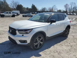 2019 Volvo XC40 R-Design with VIN YV4162UM9K2079488, listed as a Copart auction lot 50567235 with 77,003 mi miles and Salvage title. Bid and sale history available at DreamBid. Image 1.