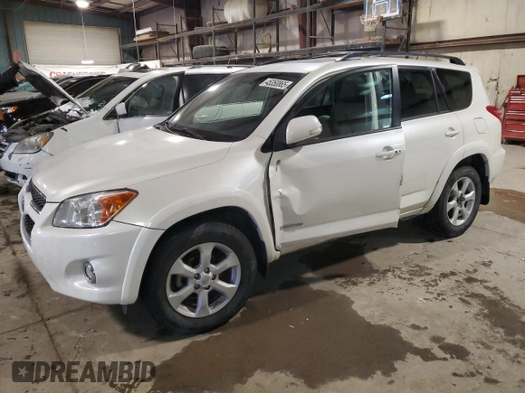 2012 Toyota RAV4 Limited with VIN 2T3YF4DV3CW122429, listed as a Copart auction lot 45350865 with 147,998 mi miles and Salvage Title. Bid and sale history available at carsss.com. Image 1.