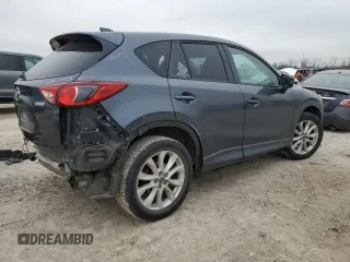 2013 Mazda CX-5 Grand Touring with VIN JM3KE2DE7D0129491, listed as a Copart auction lot 44795725 with 124,487 mi miles and Salvage Title. Bid and sale history available at carsss.com. Image 3.