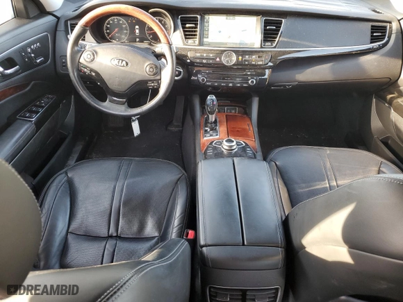 2017 Kia K900 Luxury with VIN KNALW4D45H6036076, listed as a Copart auction lot 83567944 with 59,820 mi miles and Salvage Title. Bid and sale history available at carsss.com. Image 8.