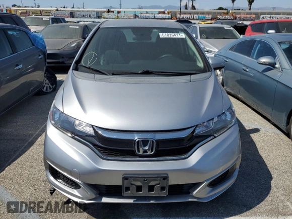 2018 Honda Fit LX with VIN 3HGGK5H46JM702255, listed as a Copart auction lot 61026414 with 80,380 mi miles and Salvage Title. Bid and sale history available at carsss.com. Image 5.