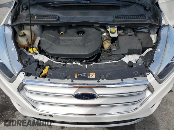 2019 Ford Escape Titanium with VIN 1FMCU9J92KUA55656, listed as a Copart auction lot 52233235 with 57,052 mi miles and Non Repairable. Bid and sale history available at carsss.com. Image 12.
