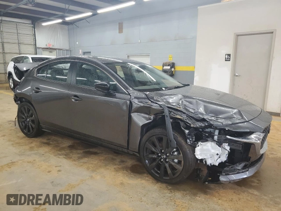 2025 Mazda 3 S Select Sport with VIN JM1BPABM9S1774528, listed as a Copart auction lot 56699005 with 6,922 mi miles and Non repairable. Bid and sale history available at DreamBid. Image 4.