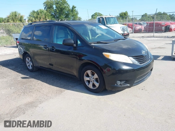 2011 Toyota Sienna LE AAS with VIN 5TDKK3DC4BS028084, listed as a IAAI auction lot 42591408 with 320,782 mi miles and . Bid and sale history available at DreamBid. Image 1.