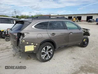 2022 Subaru Outback Limited with VIN 4S4BTANC3N3183310, listed as a Copart auction lot 59888225 with 24,175 mi miles and Non repairable. Bid and sale history available at DreamBid. Image 3.