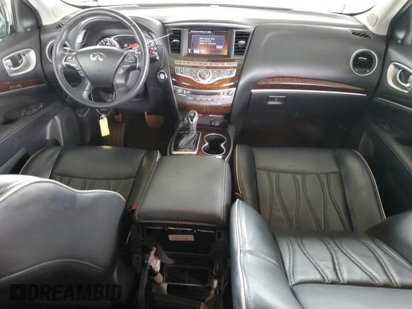 2017 Infiniti QX60 with VIN 5N1DL0MM7HC519445, listed as a Copart auction lot 54736295 with 86,259 mi miles and Clean Title. Bid and sale history available at carsss.com. Image 8.