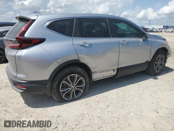 2020 Honda CR-V EX-L with VIN 7FARW1H85LE029235, listed as a Copart auction lot 51506025 with 87,961 mi miles and Non Repairable. Bid and sale history available at carsss.com. Image 3.