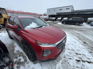 2019 Hyundai Santa Fe SE with VIN 5NMS2CAD4KH098474, listed as a Copart auction lot 50725495 with 180,060 mi miles and Salvage Title. Bid and sale history available at carsss.com. Image 1.