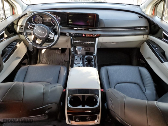 2022 Kia Carnival SX with VIN KNDNE5H38N6067291, listed as a Copart auction lot 69757104 with 84,268 mi miles and Salvage Title. Bid and sale history available at carsss.com. Image 8.