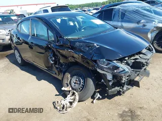 2022 Nissan Versa S with VIN 3N1CN8DV4NL861455, listed as a IAAI auction lot 42333203 with 17,156 mi miles and . Bid and sale history available at DreamBid. Image 1.