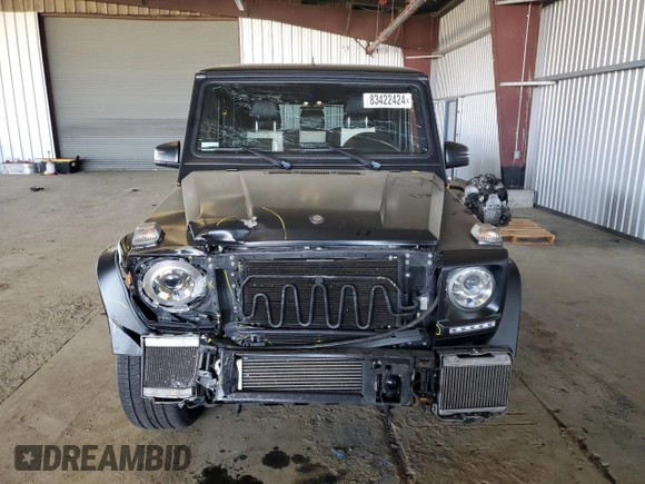 2016 Mercedes-Benz G-Class AMG G 63 with VIN WDCYC7DF2GX247520, listed as a Copart auction lot 83422424 with 61,417 mi miles and Salvage Title. Bid and sale history available at carsss.com. Image 5.