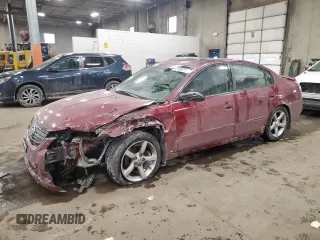 2005 Nissan Altima 3.5 SE with VIN 1N4BL11D45C332350, listed as a Copart auction lot 45106815 with 0 mi miles and Salvage Title. Bid and sale history available at carsss.com. Image 1.