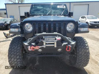 2020 Jeep Gladiator Rubicon z VIN 1C6JJTBG8LL154950, wystawiony jako Copart lot #53676205 z przebiegiem 22 999 mil mil oraz Szkoda całkowita • Salvage title. Historia ofert i sprzedaży dostępna na DreamBid. Obrazek 5.