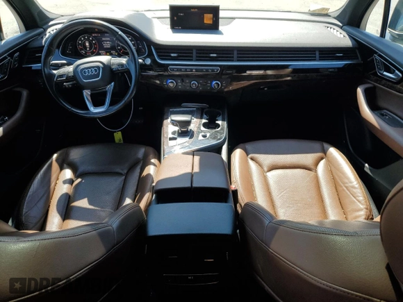 2017 Audi Q7 Premium Plus with VIN WA1LAAF79HD050642, listed as a Copart auction lot 52377535 with 109,326 mi miles and Clean Title. Bid and sale history available at DreamBid. Image 8.